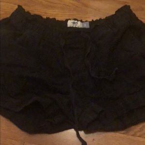 Black shorts
